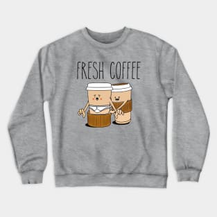 Fresh Coffee Crewneck Sweatshirt